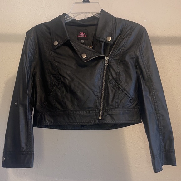 2B Bebe faux leather Jacket - Picture 4 of 7